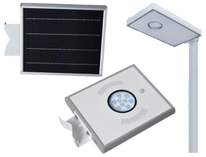 12W Factory OEM Outdoor All in One Integrated Solar LED Street Garden Light